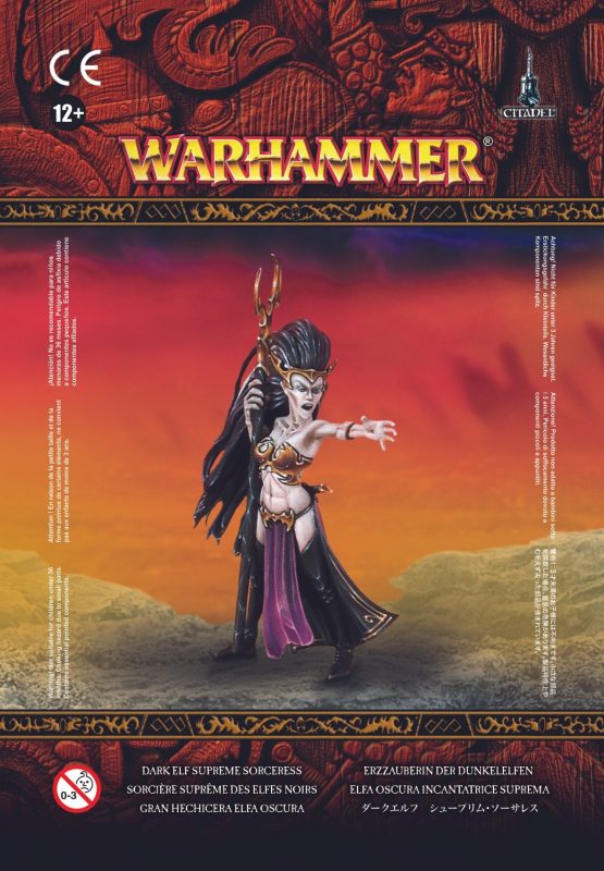 Cities of Sigmar - Dark Elf Supreme Sorceress (Warhammer Age of Sigmar)