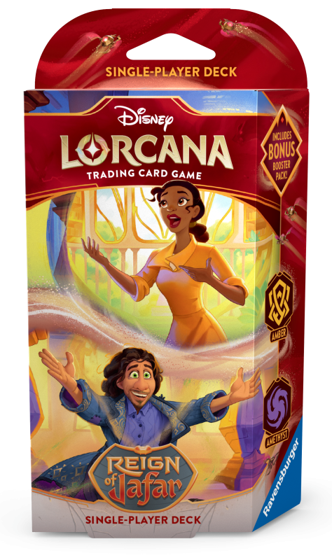 Disney Lorcana TCG: Reign of Jafar - Single-Player Deck (Tiana & Bruno)