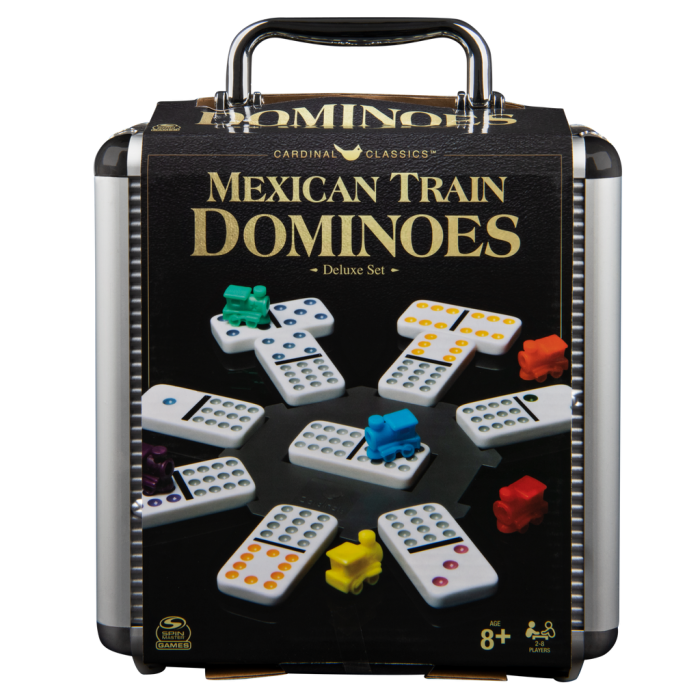 Dominoes - Mexican Train Deluxe Set [Cardinal Classics]