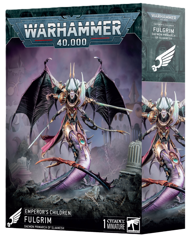 Emperor's Children: Fulgrim, Daemon Primarch of Slaanesh [Warhammer 40000]
