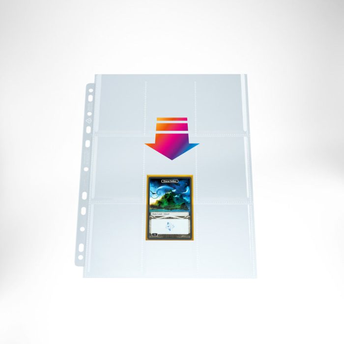 Gamegenic Pages - Ultrasonic - 9-Pocket Top-Loading (1 Page)