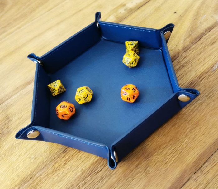 Hex Dice Tray 6 - Blue (LPG Essentials)