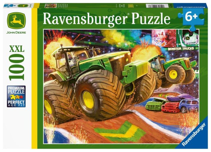 John Deere Big Wheels Puzzle 100pc [Ravensburger Puzzle]