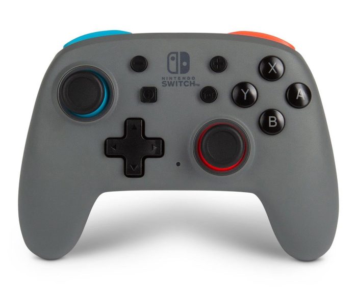 PowerA Nano Enhanced Wireless Controller for Nintendo Switch - Grey-Neon