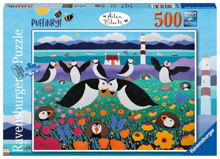 Puffinry! Puzzle 500pc [Ravensburger Puzzle]
