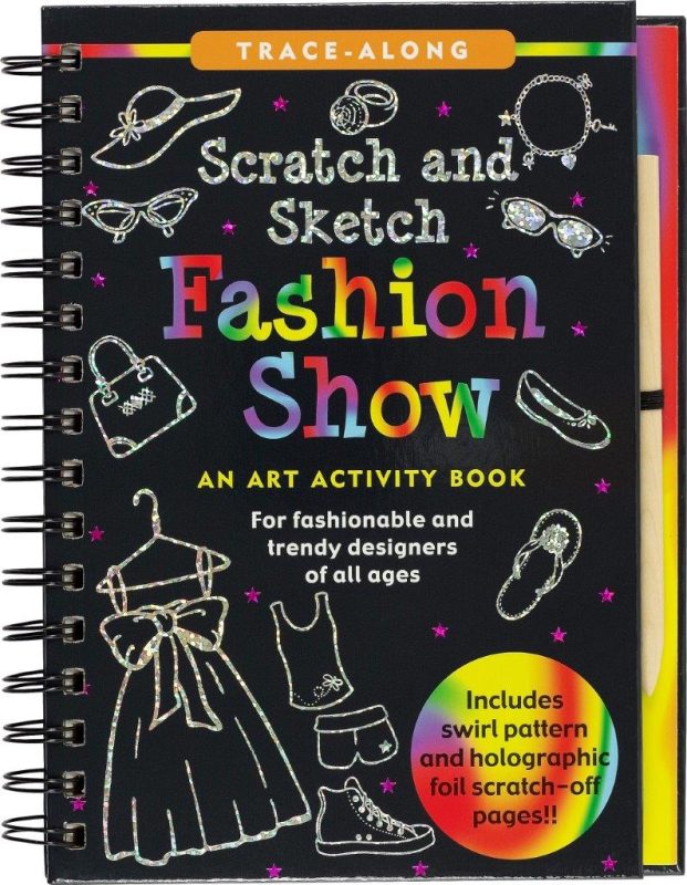 Peter Pauper Scratch & Sketch Fashion