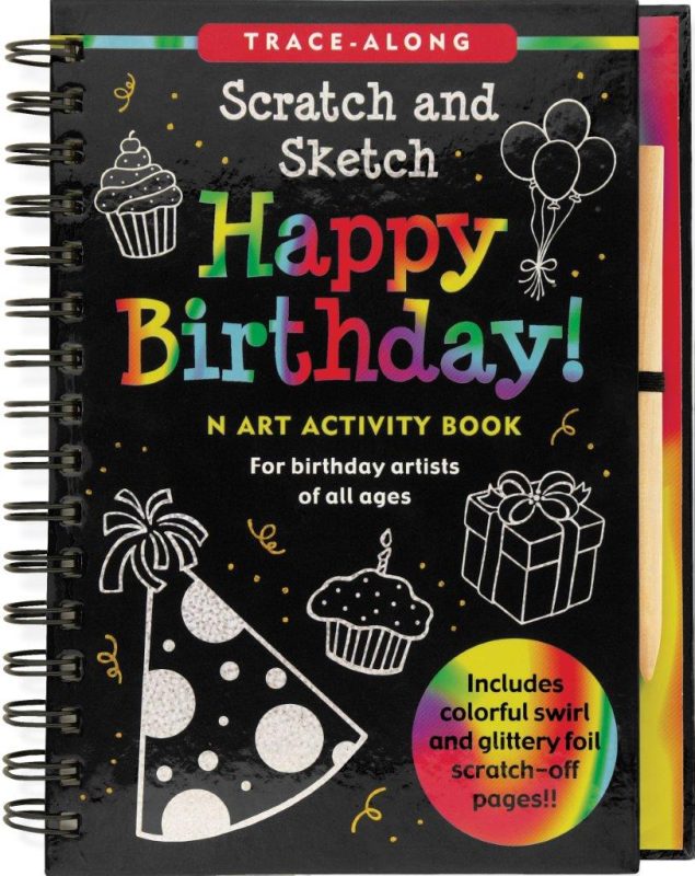 Peter Pauper Scratch & Sketch Happy