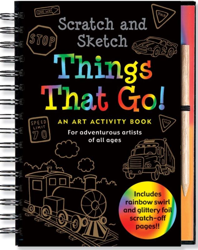 Peter Pauper Scratch & Sketch Things That