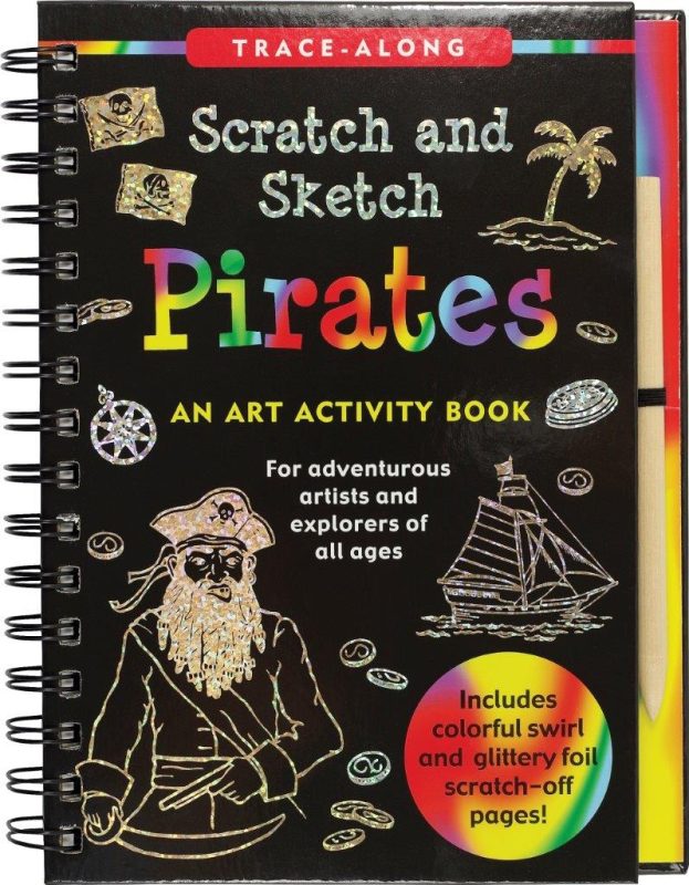 Peter Pauper Scratch & Sketch Pirates Tal