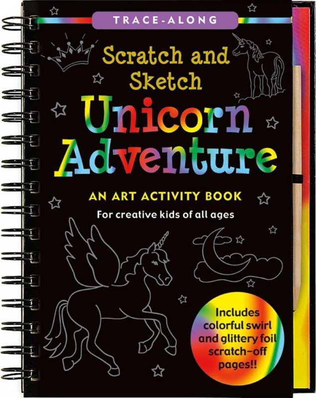 Peter Pauper Scratch & Sketch Unicorn