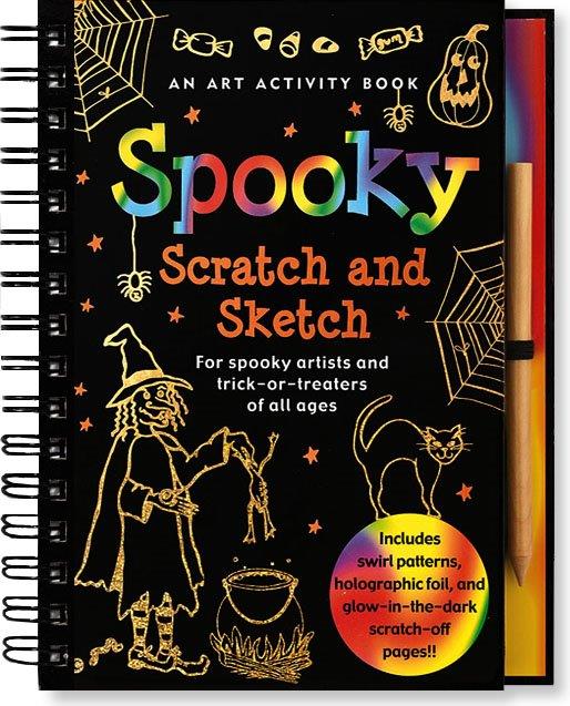 Peter Pauper Scratch & Sketch Spooky