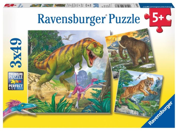 Primeval Ruler 3x49pc [Ravensburger Puzzle]