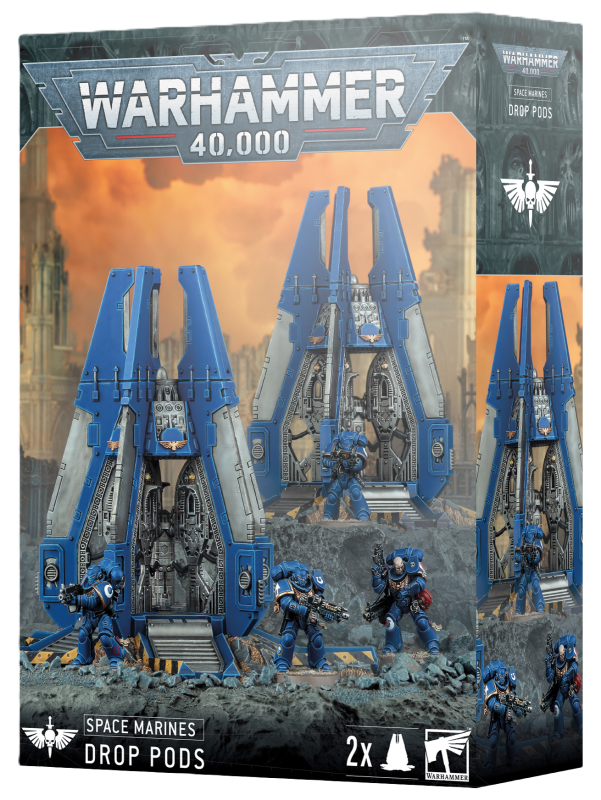 Space Marines: Drop Pods [Warhammer 40000]