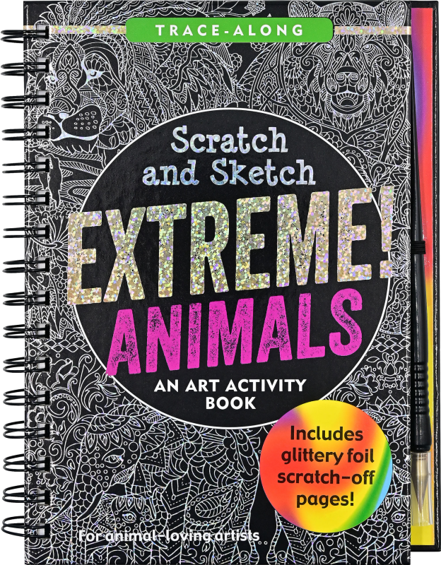 Scratch & Sketch - Extreme! Animals (Peter Pauper Press)