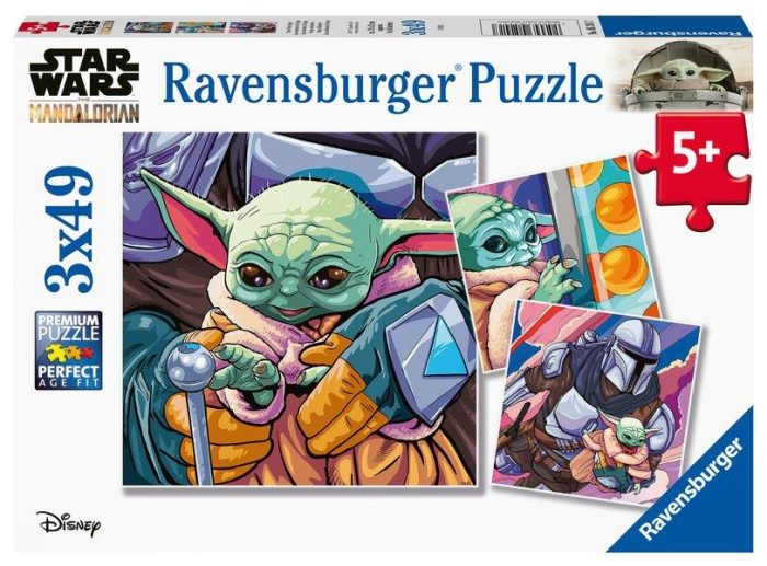Star Wars: Grogu Moments 3x49pc [Ravensburger Puzzle]