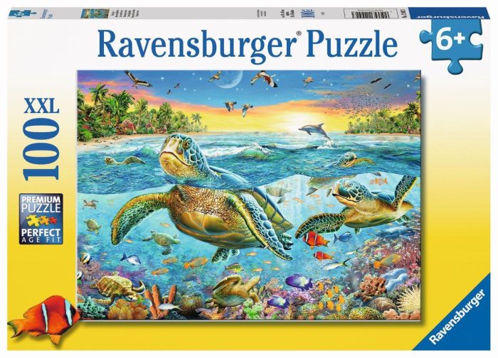 Swim With Sea Turtles Puzzle 100pc [Ravensburger Puzzle]