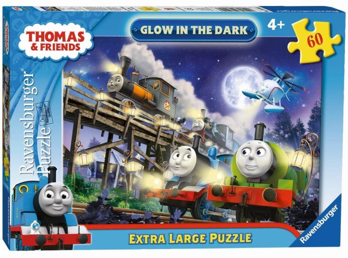 Thomas & Friends: Glow in the Dark 60pc Extra Large Puzzle [Ravensburger Puzzle]