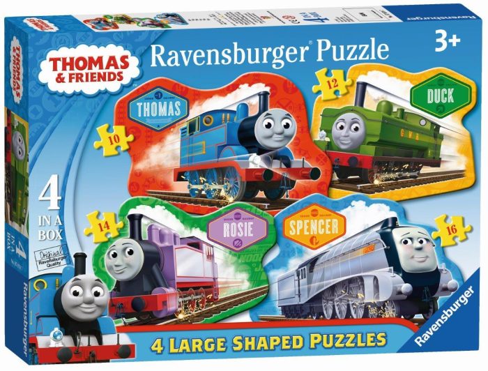Thomas & Friends: 4 Large Shaped Puzzles - 10, 12, 14 & 16pc [Ravensburger Puzzle]