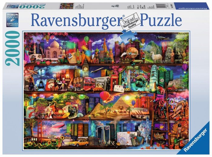 World Of Books Aimee Stewart 2000pc [Ravensburger Puzzle]