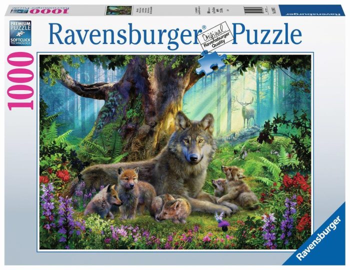 Wolves in the Forest Puzzle 1000pc [Ravensburger Puzzle]